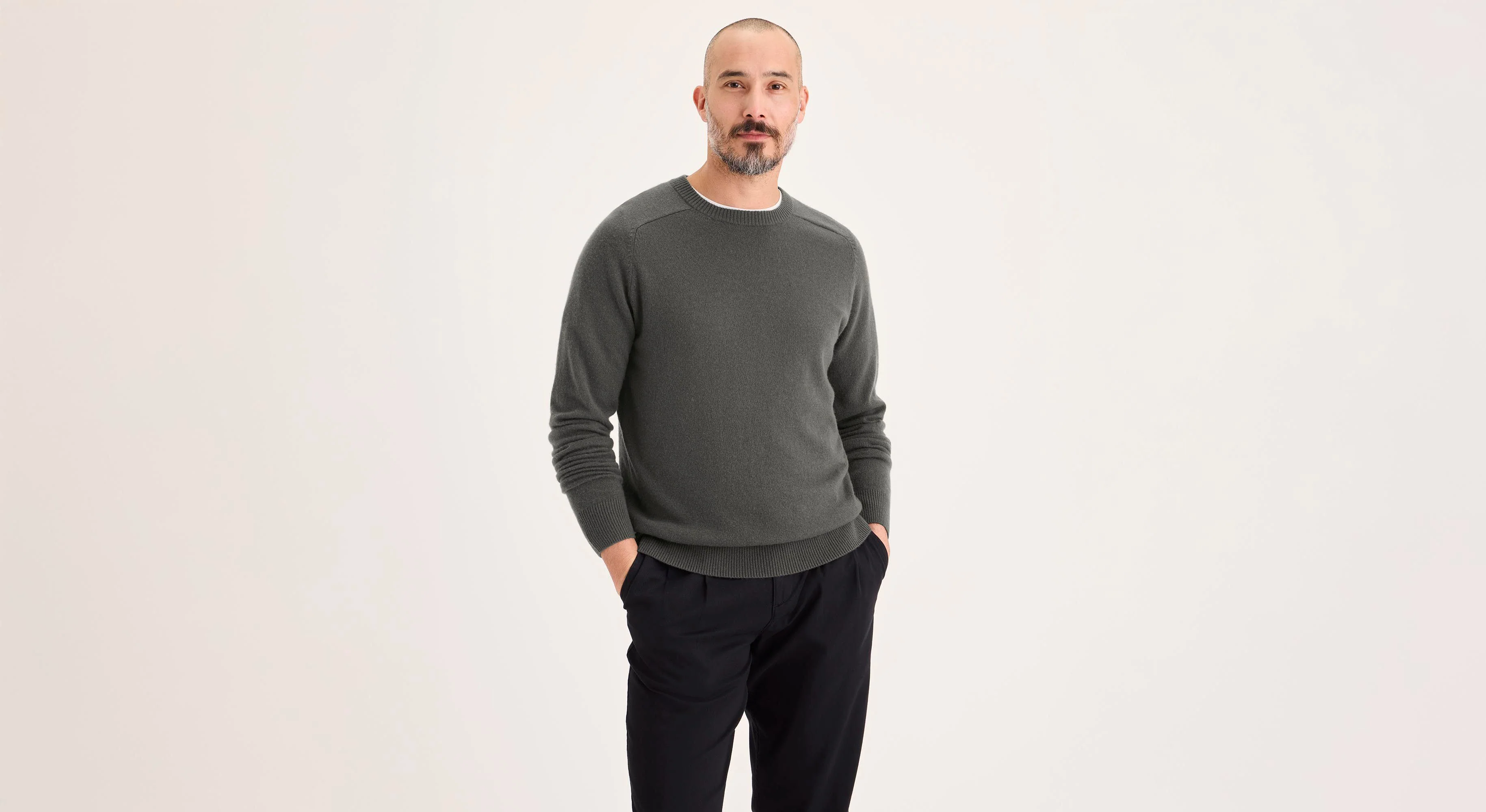 Crafted Cashmere Sweater, Regular Fit