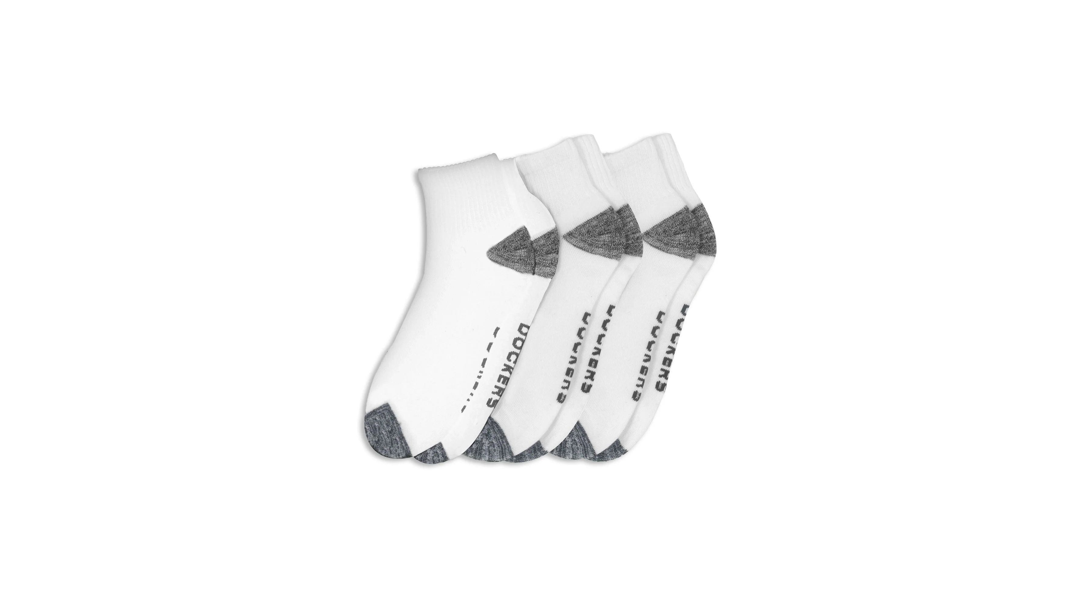 Men's Quarter Socks - 6 Pack