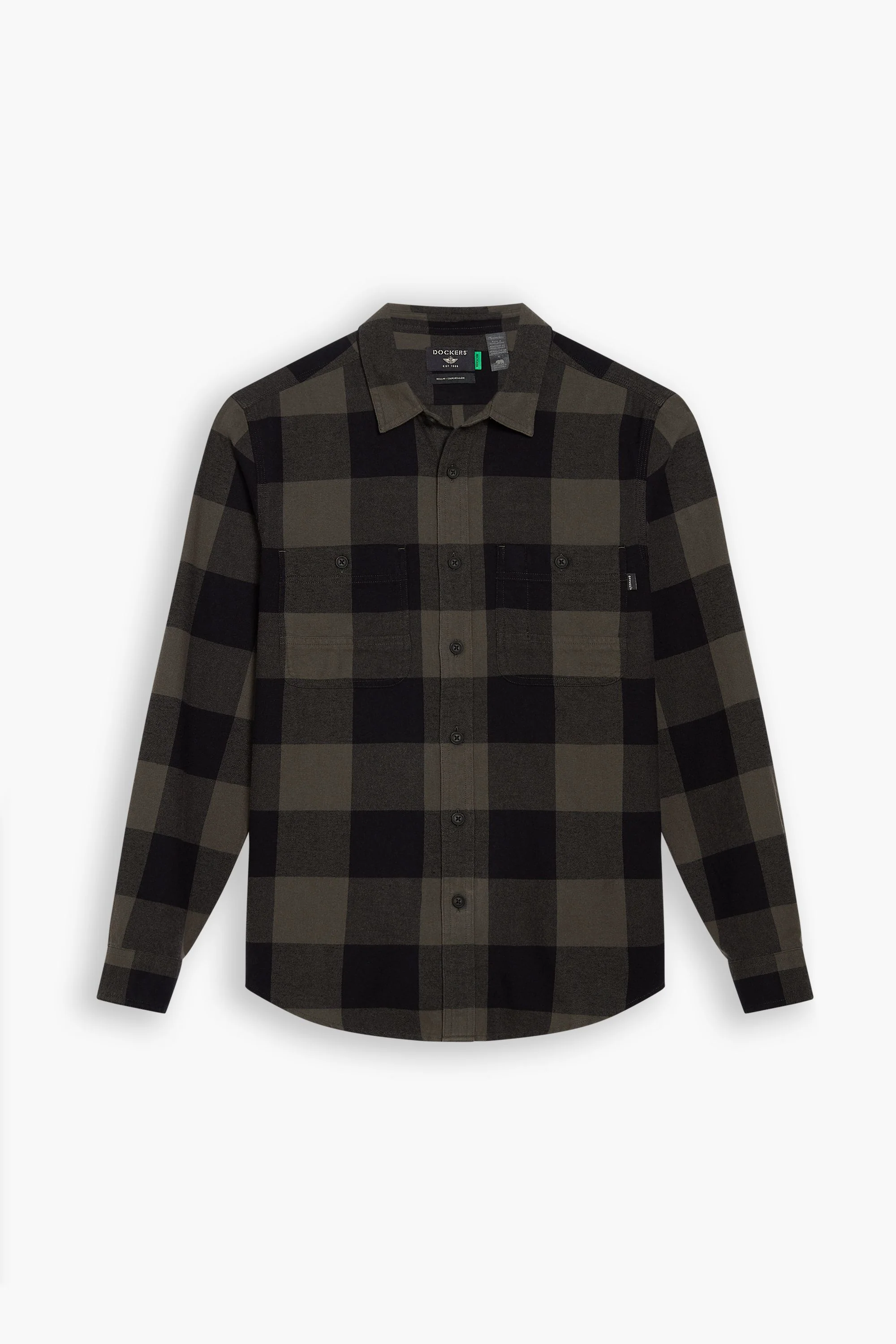 Men's Regular Fit 2 Pocket Work Shirt - Image 3