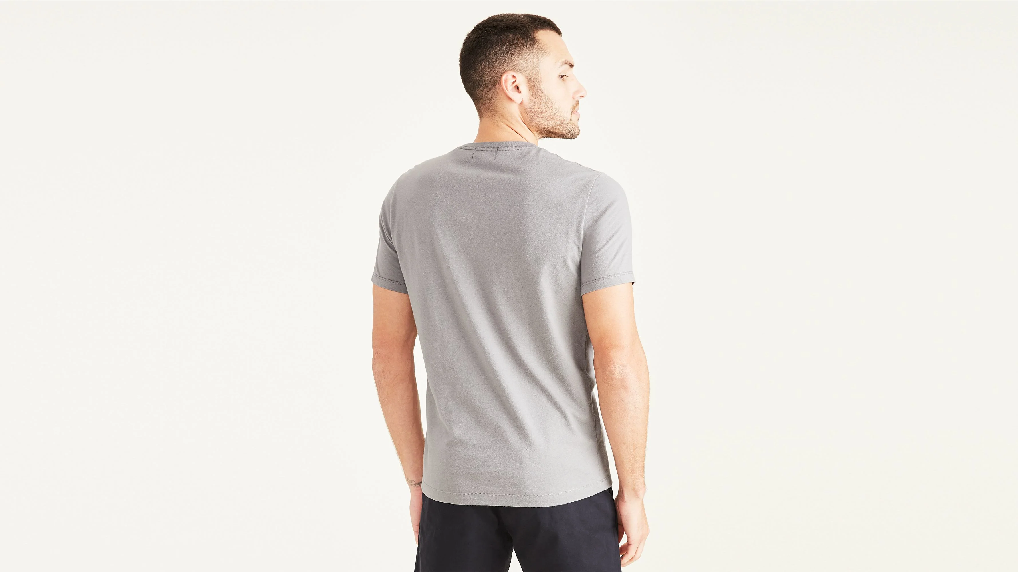 Men's Slim Fit Logo Tee - Image 2