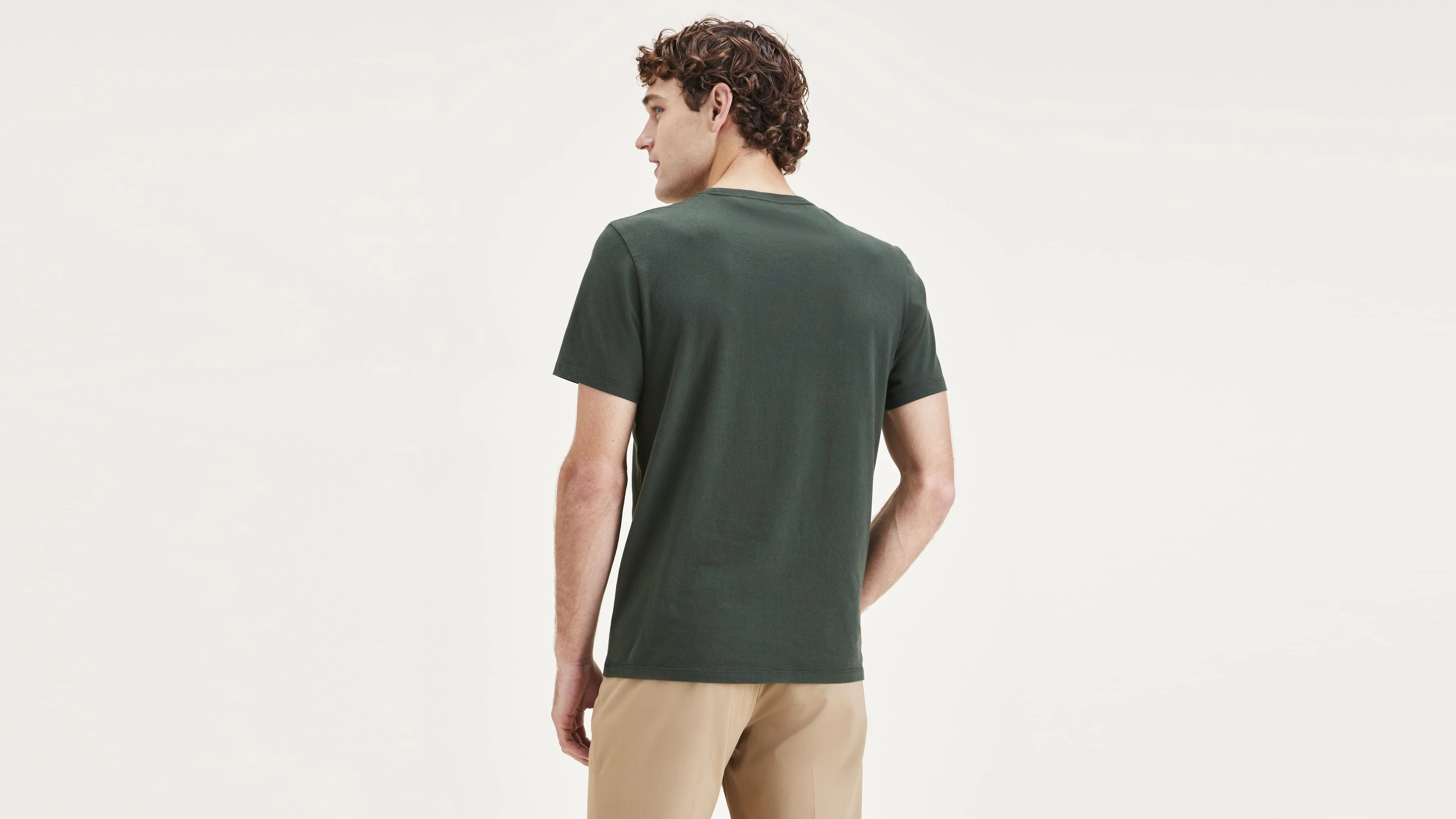 Men's Slim Fit Logo Tee - Image 2