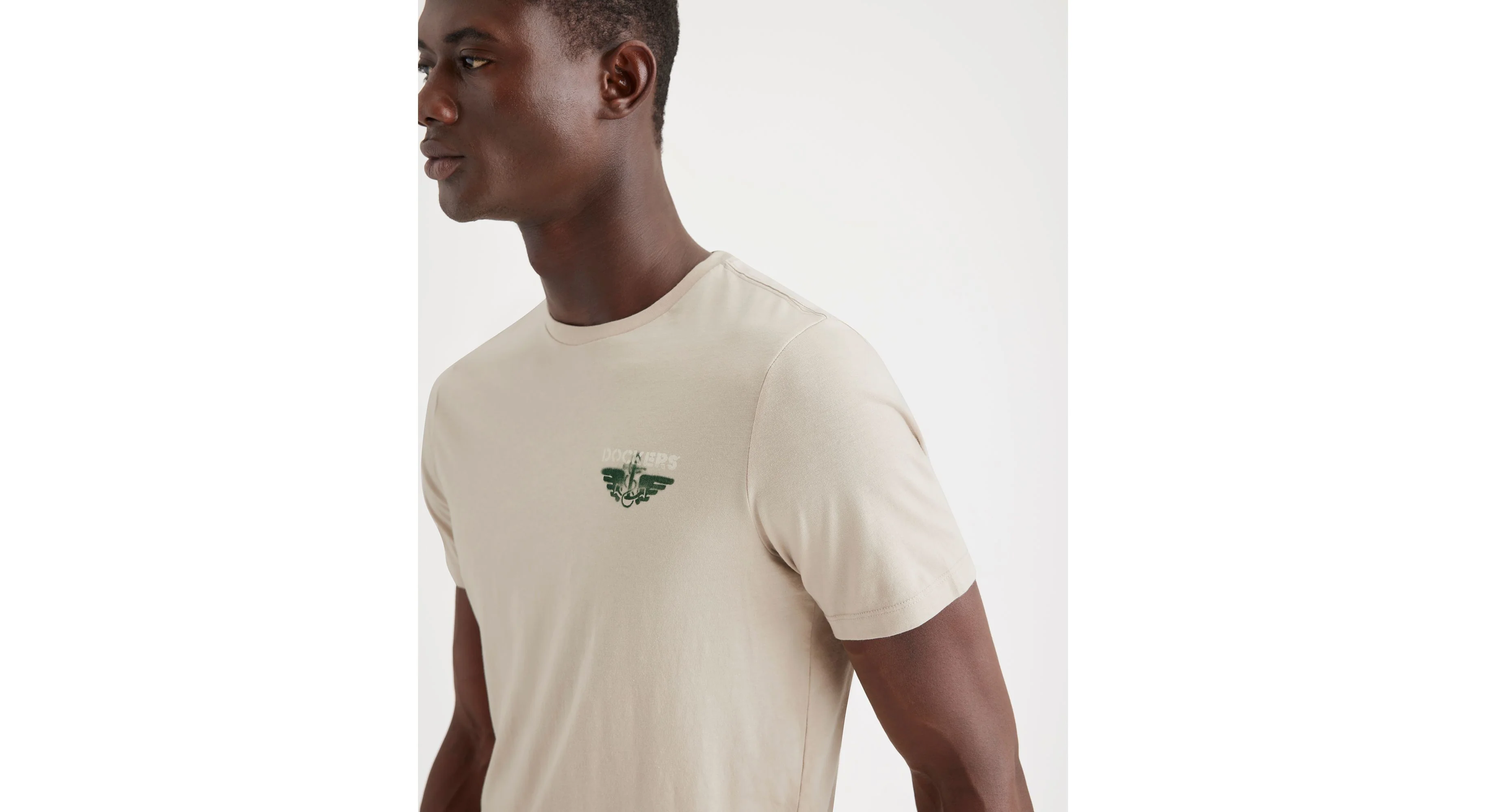 Men's Slim Fit Logo Tee - Image 3