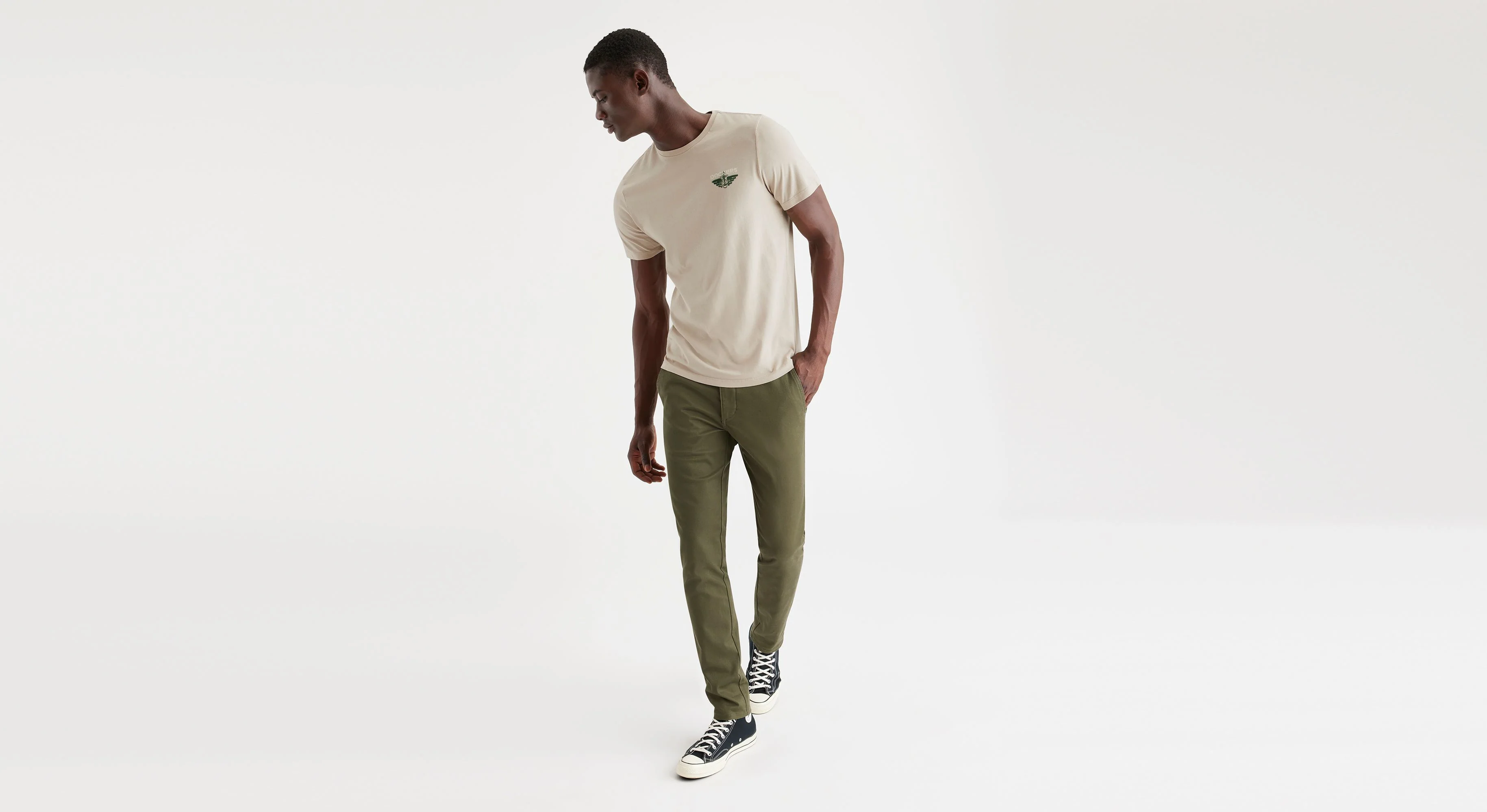 Men's Slim Fit Logo Tee - Image 4