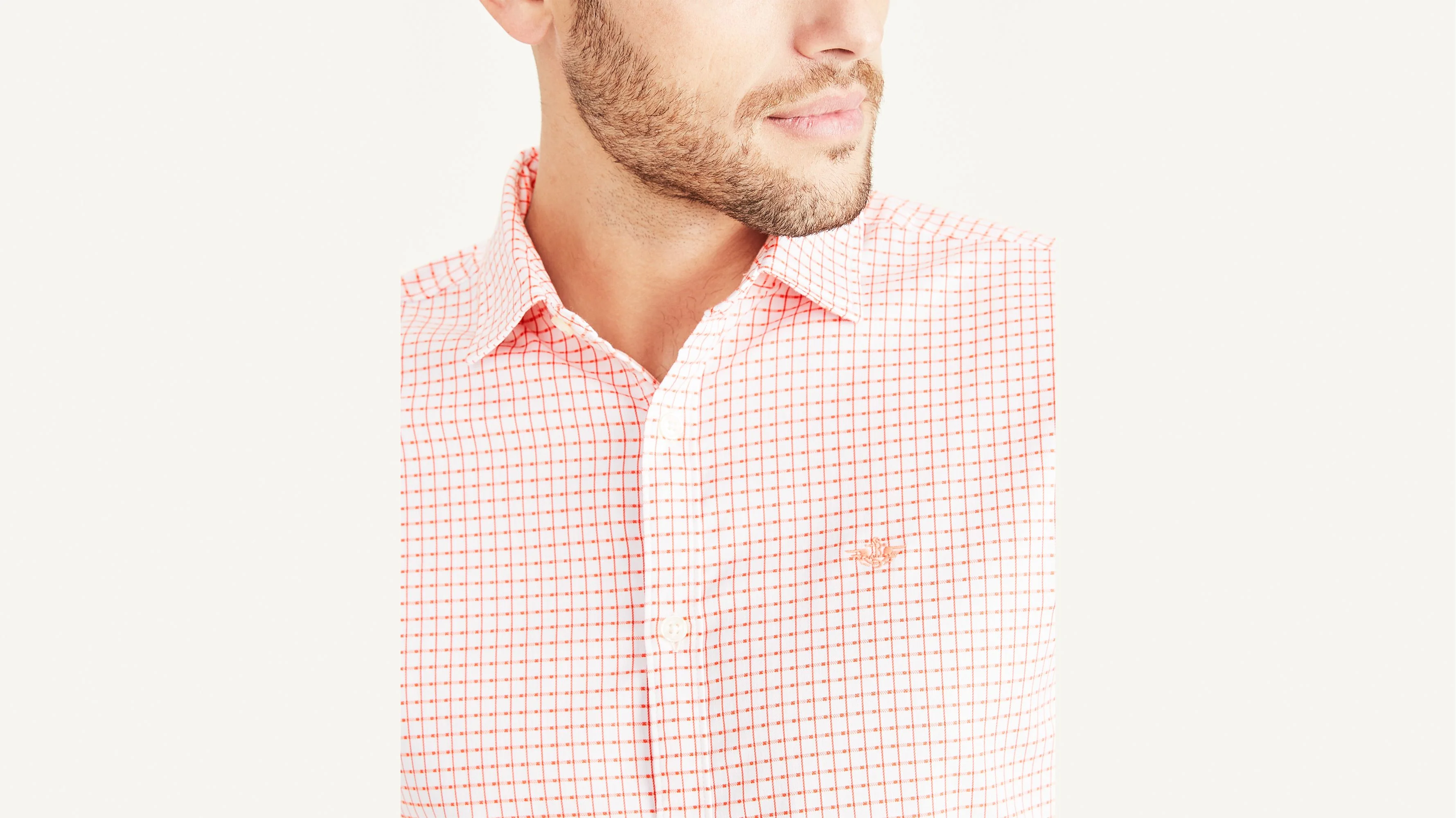 Men's Slim Fit Refined Poplin Shirt - Image 3