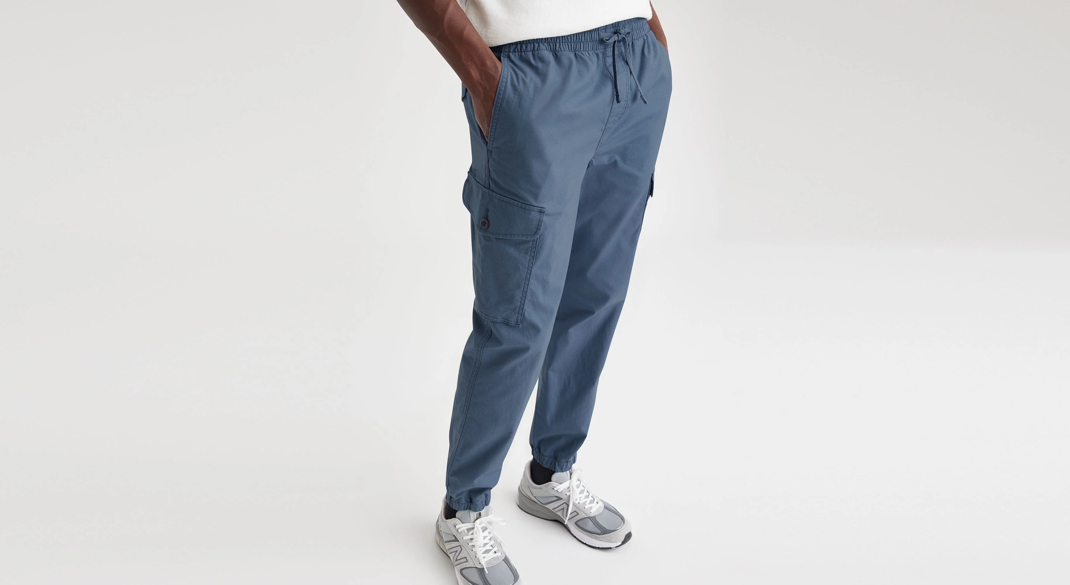 Men's Straight Tapered Fit Cargo Jogger Pants - Image 4