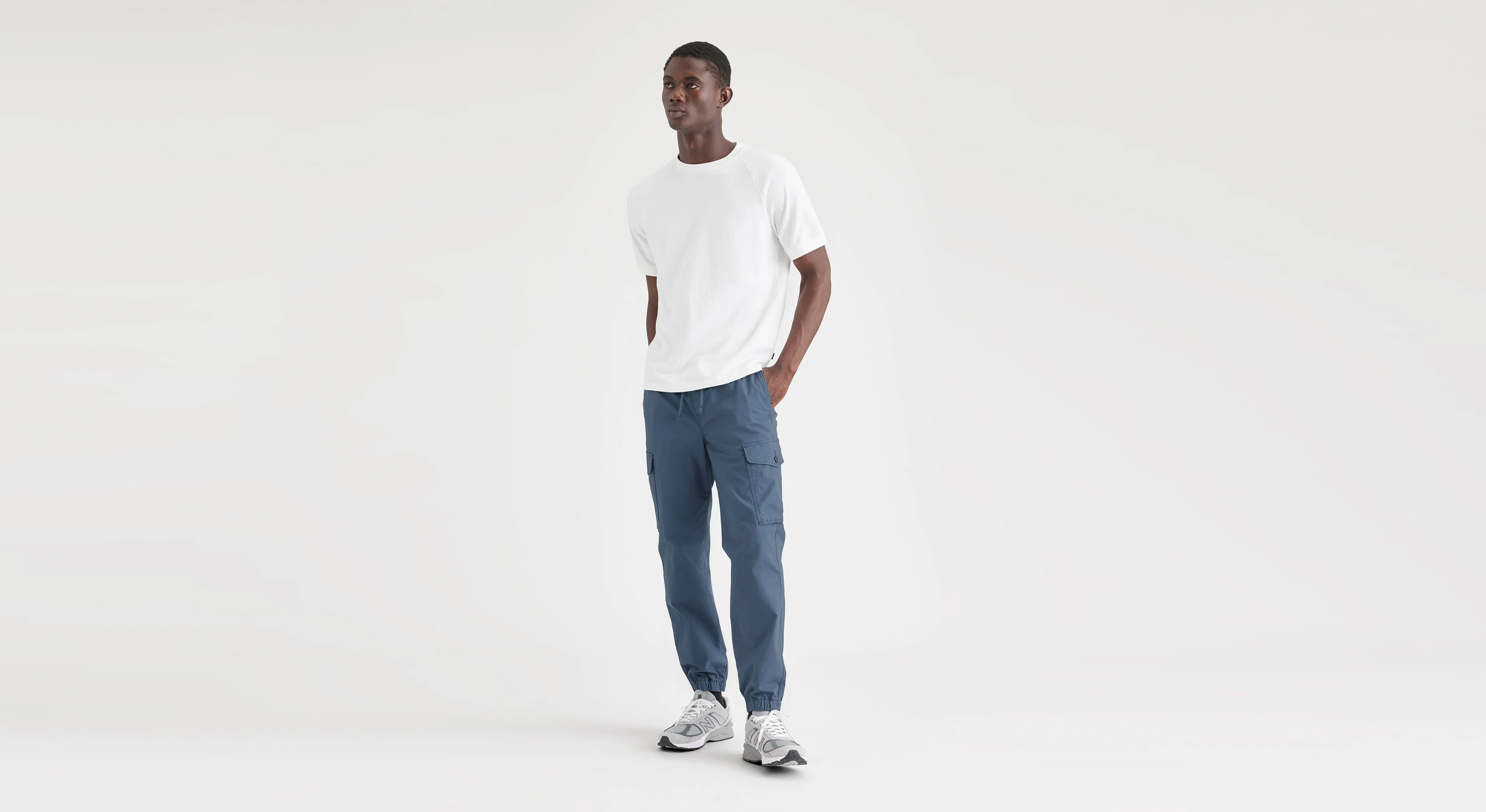 Men's Straight Tapered Fit Cargo Jogger Pants - Image 5