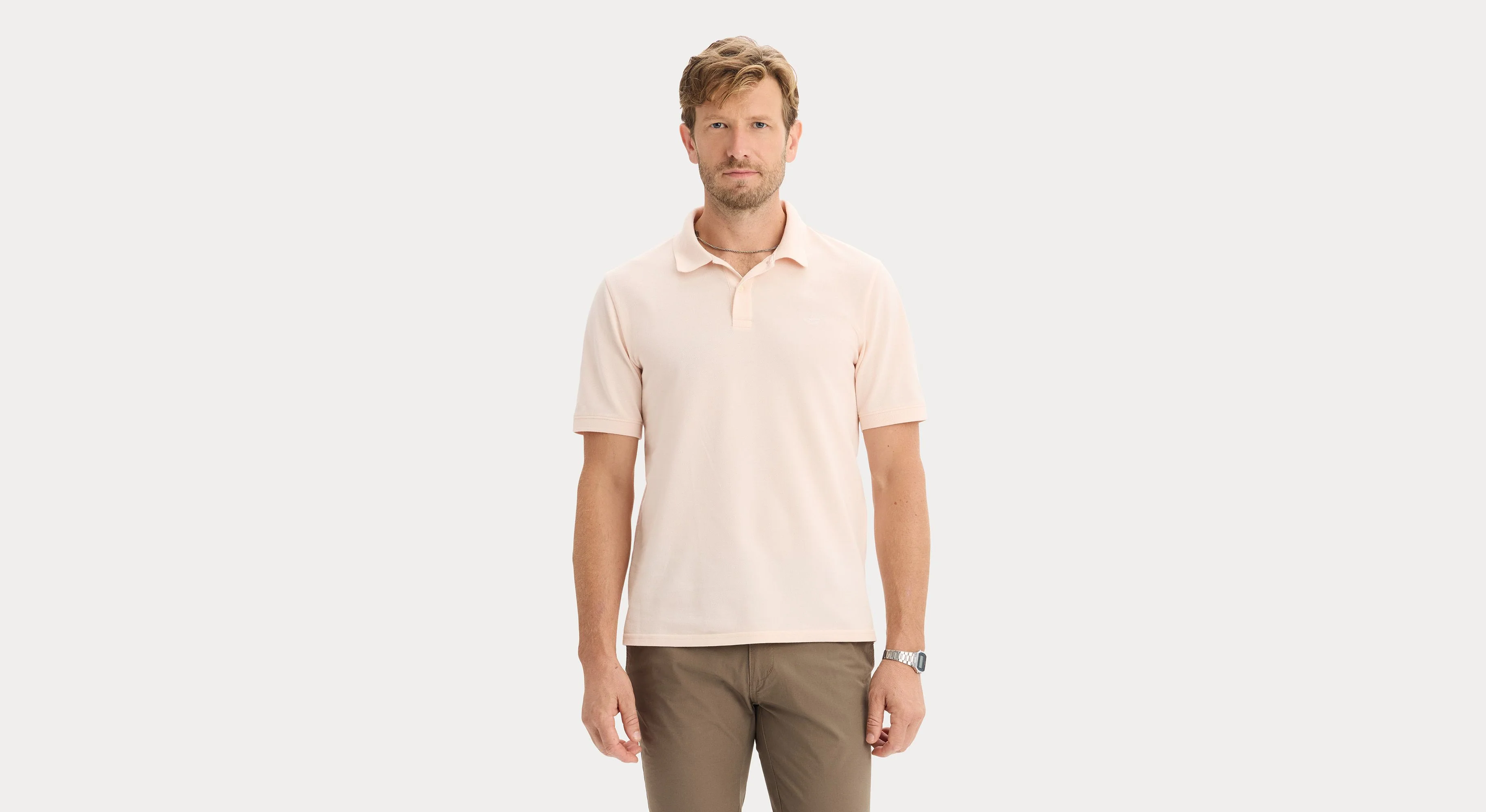 Pique Polo, Slim Fit