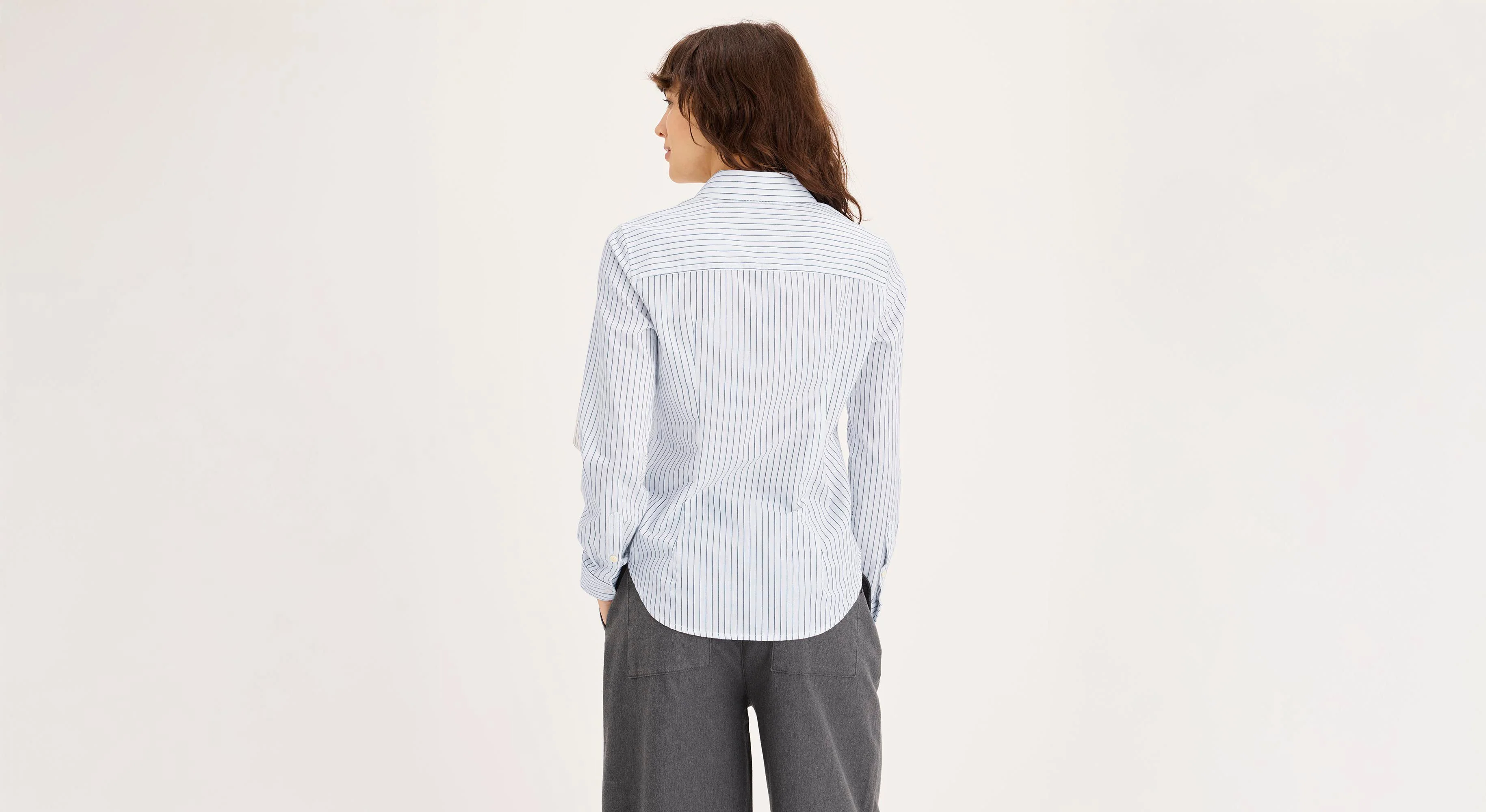 Signature Shirt with Stain Defender®, Slim Fit - Image 2